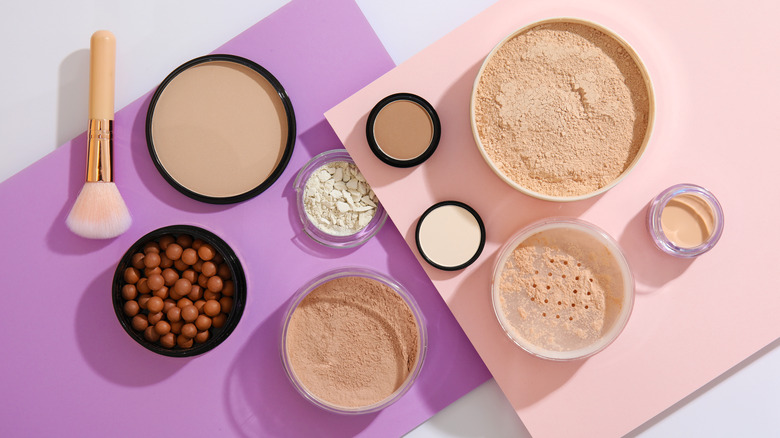 Pressed powders