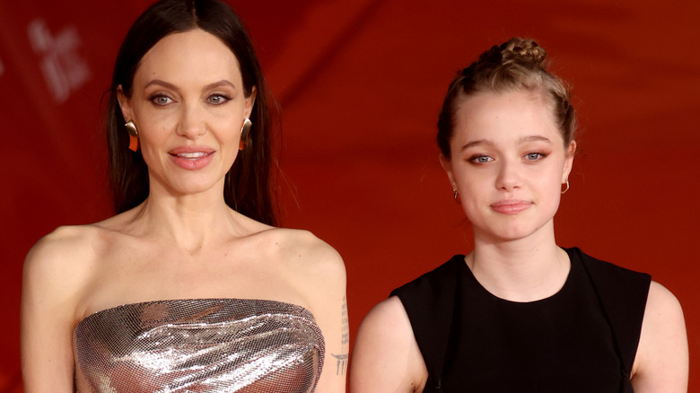 Angelina Jolie with daughter Shiloh Jolie