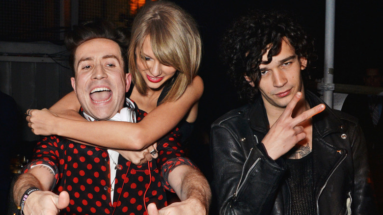 Taylor Swift with Matty Healy