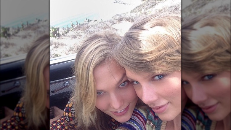 Karlie Kloss with Taylor Swift