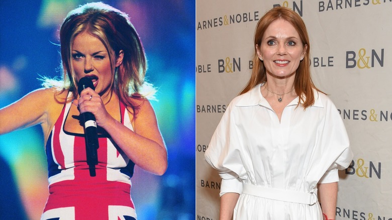 Ginger Spice in concert & Geri Halliwell at book signing