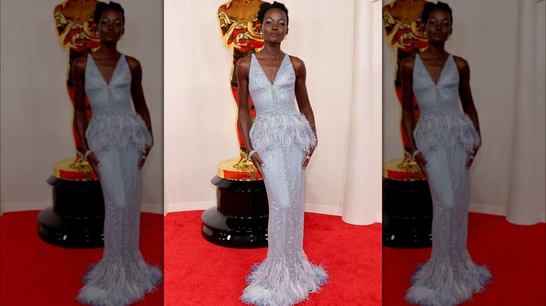 Lupita Nyong'o at the Oscars 