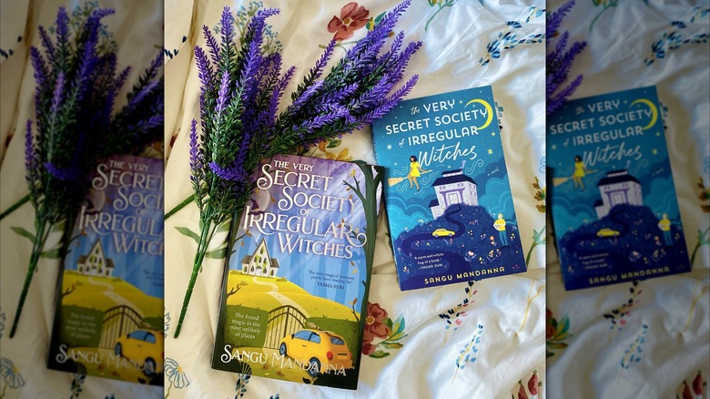 Two copes of "The Very Secret Society of Irregular Witches," featuring different covers