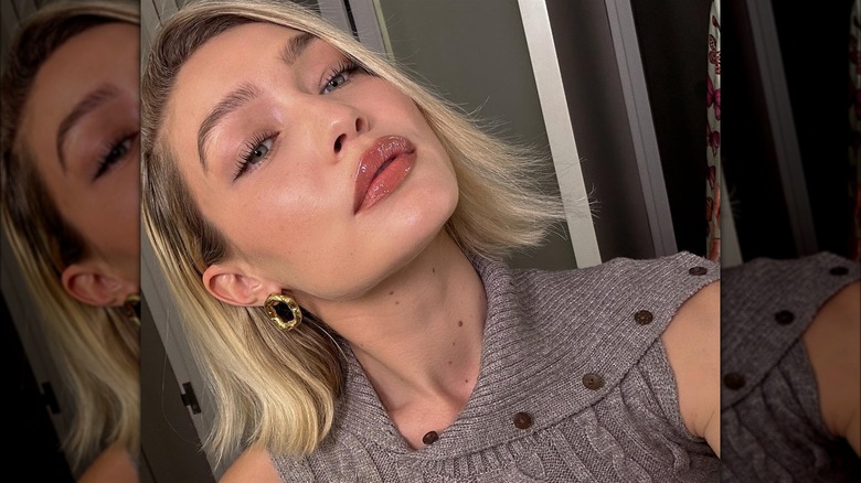 Gigi Hadid with a bob