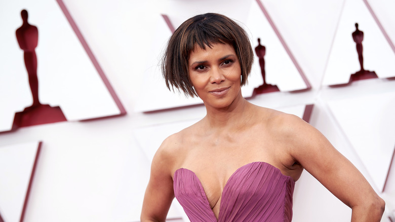 Halle Berry at a red carpet event
