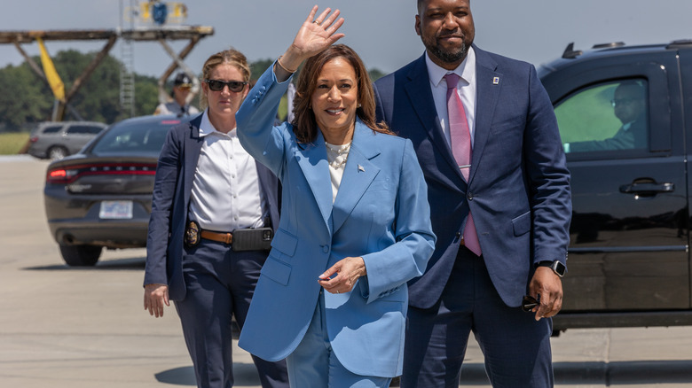 kamala harris in raleigh