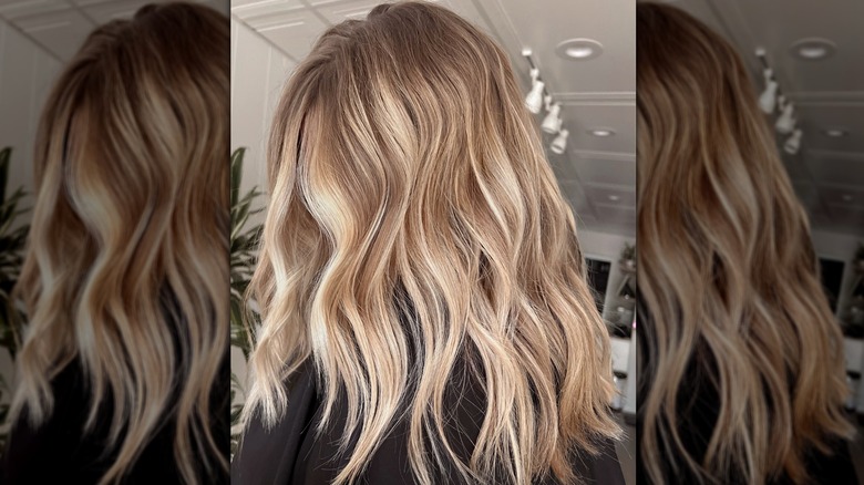 Blonde balayage