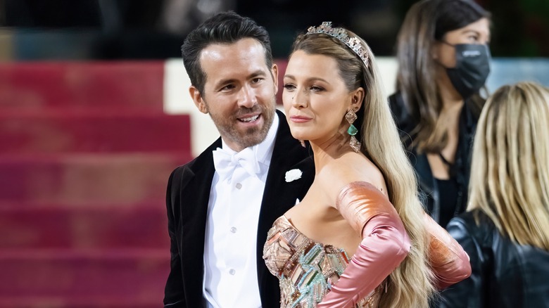 Blake Lively and Ryan Reynolds on the red carpet