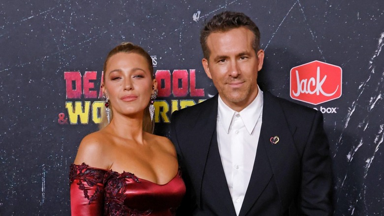 Blake Lively and Ryan Reynolds on the red carpet