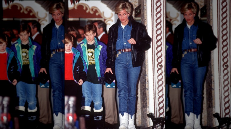 Princess Diana all denim