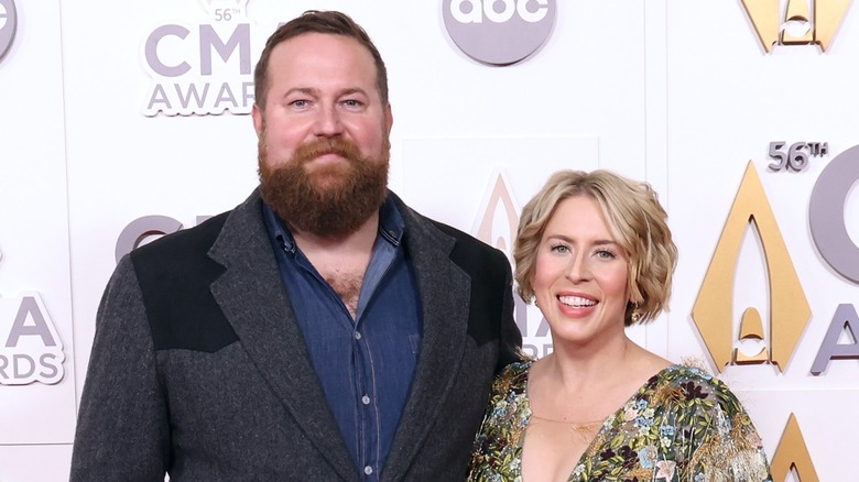 Erin Napier and Ben Napier on the red carpet