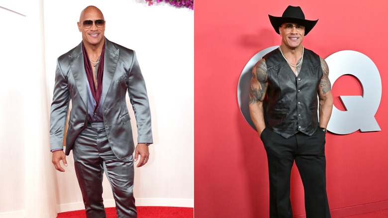 Dwayne Johnson on the red carpet