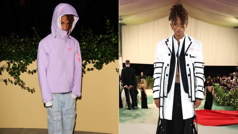 Jaden Smith in oversized clothing