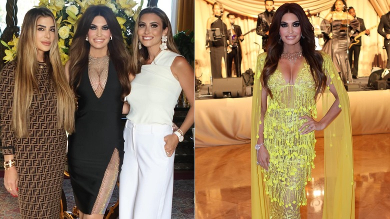 Kimberly Guilfoyle in over-the-top dresses