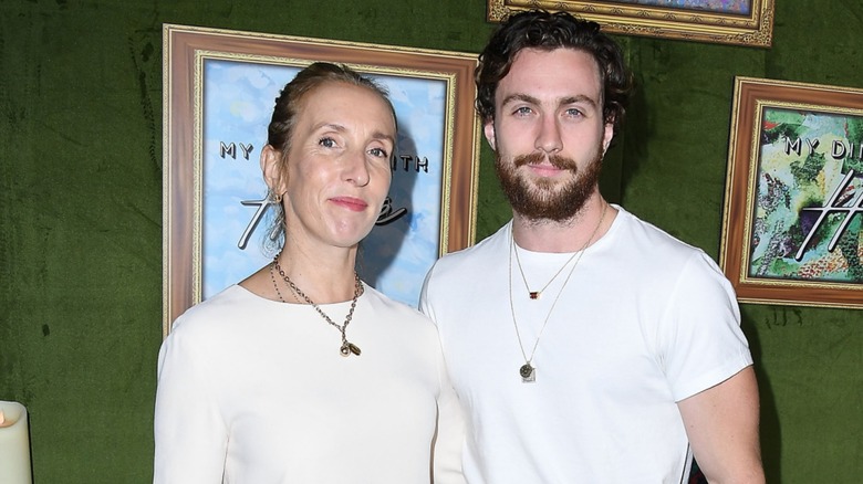 Aaron-Taylor Johnson with Sam Taylor-Johnson