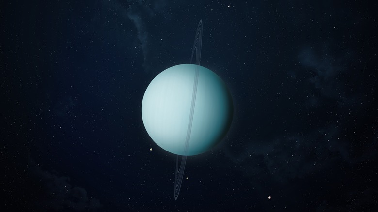 rendering of Uranus