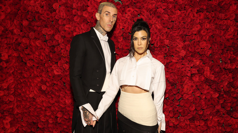 Koutney Kardashian and Travis Barker at Met Gala