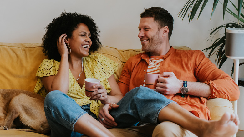 Couple on the couch