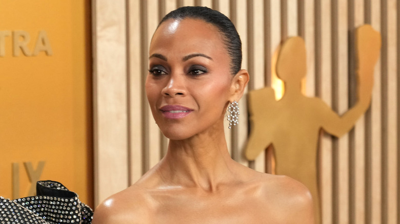 Zoe Saldana attends the 31st Annual Screen Actors Guild Awards